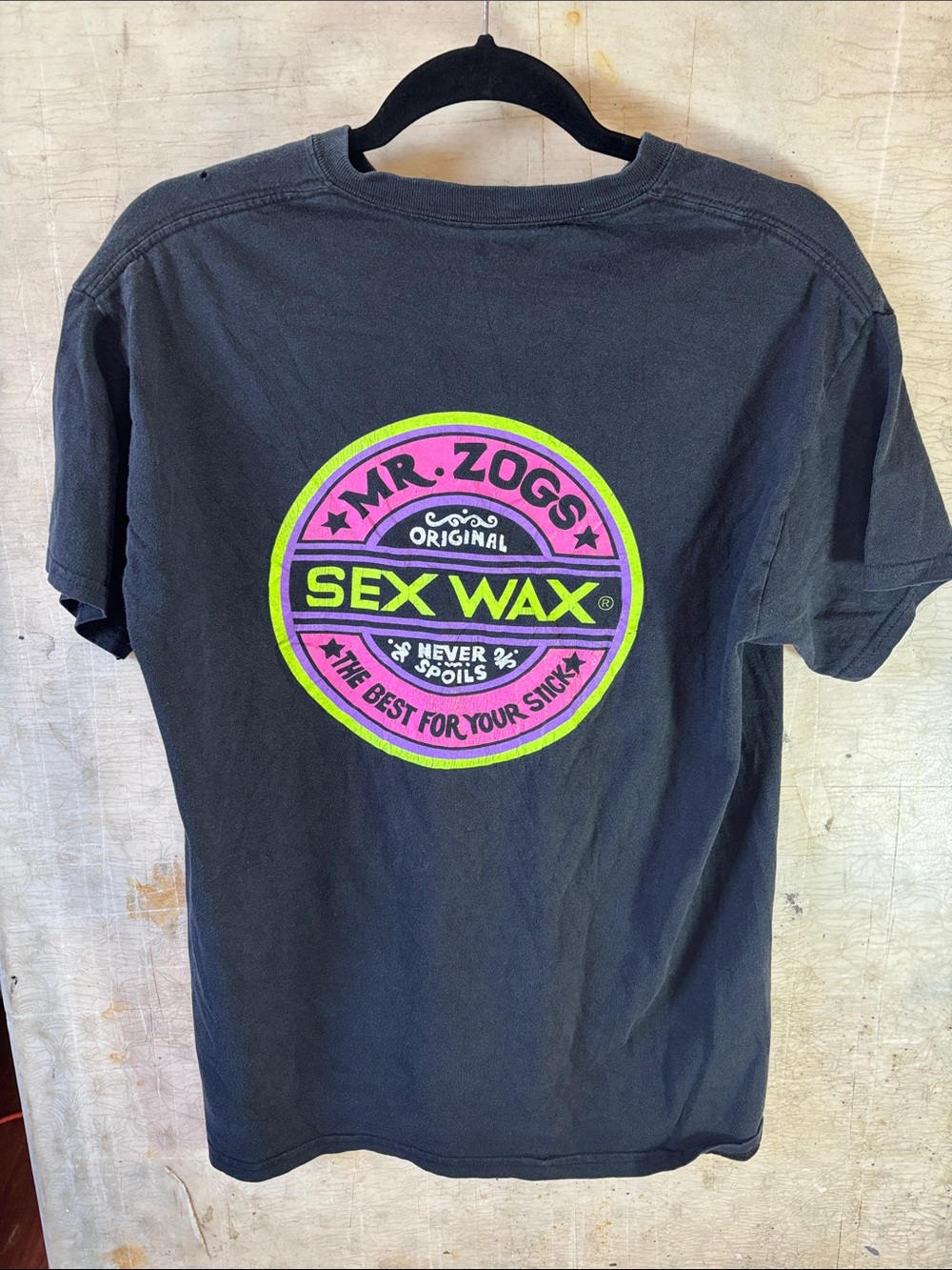 Black Short Sleeve Logo Tee